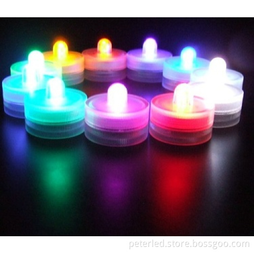 LED submersible light 3v operated power decoration for festival